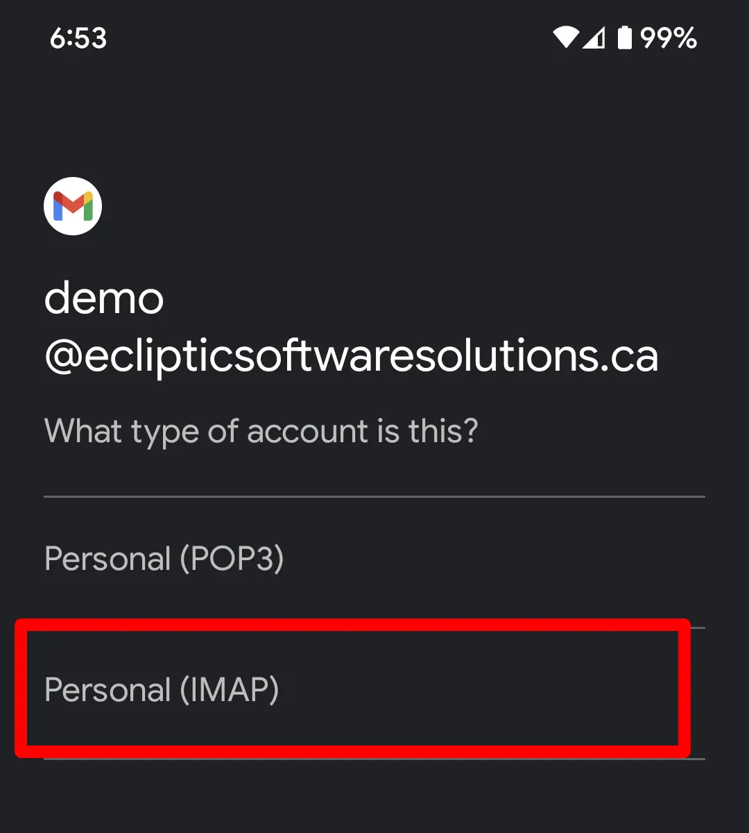 Account Type